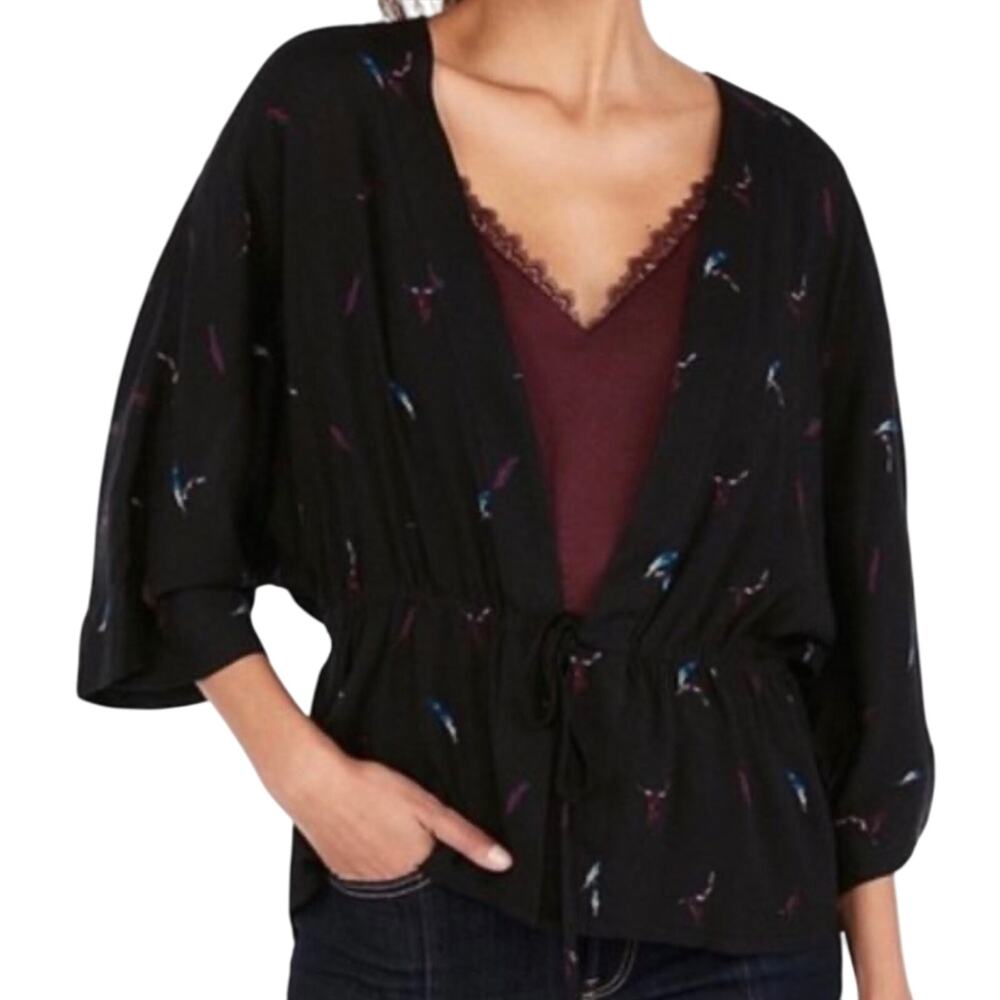 Express Kimono Feather Cardigan - Size Small - Excellent